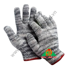 Găng tay len màu muối tiêu