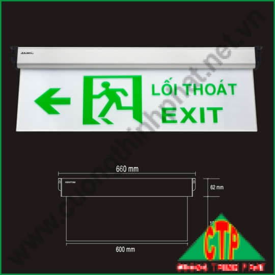 Đèn lối thoát KENTOM KT670