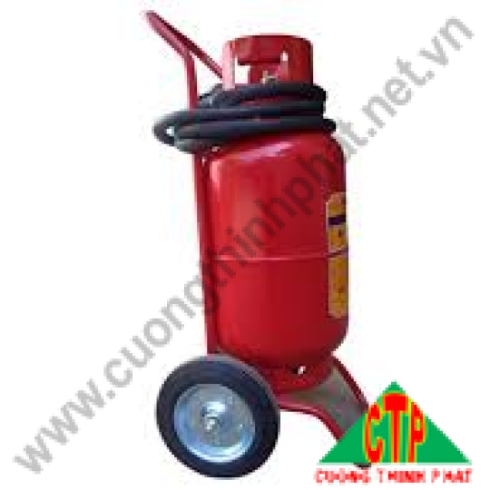 Bình chữa cháy bột BC35 xe đẩy