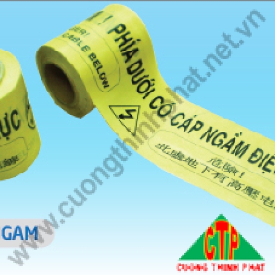 Băng cảnh báo cáp ngầm điện lực