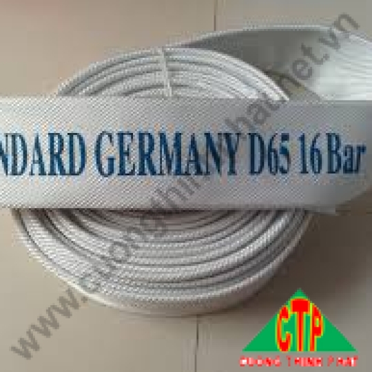 Vòi chữa cháy tiêu chuẩn Đức DN65 x 20m 16 Bar
