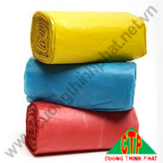 Túi nilon đựng rác nhiều màu