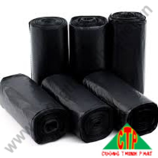 Túi nilon đựng rác màu đen nhiều size