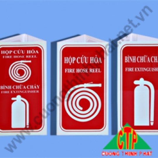 Biển báo vòi chữa cháy dạ quang