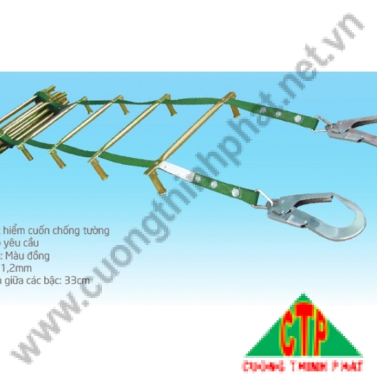 Thang thoát hiểm cuốn chống tường TH.58